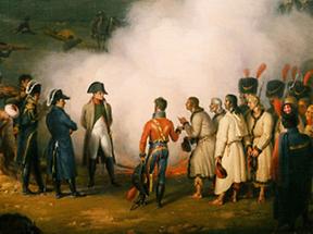 Napoleons c on the eve of the battle of Austerlitz, 1805