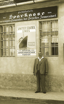 Werbekarte der United States Lines, © IMAGNO/Austrian Archives