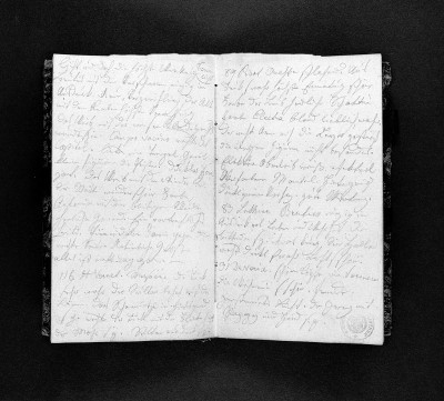 Auszug aus Waldmüllers Tagebuch, © IMAGNO/Austrian Archives