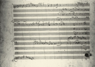 Musiknoten von W. A. Mozart, © IMAGNO/Austrian Archives