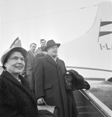 Karl Böhm mit seiner Frau, © IMAGNO/Barbara Pflaum