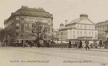 Blick auf das Wiener Bürgertheater