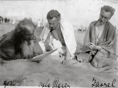 Hermann Bahr mit Koloman Moser, © IMAGNO/Österreichisches Theatermuseum