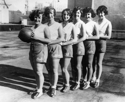 Basketballteam der Los Angeles Public Library, © IMAGNO/Austrian Archives (S)
