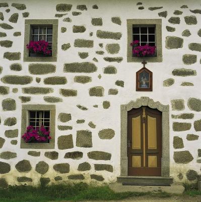 Aussenwände eines Hofes bei Bad Zell, © IMAGNO/Gerhard Trumler