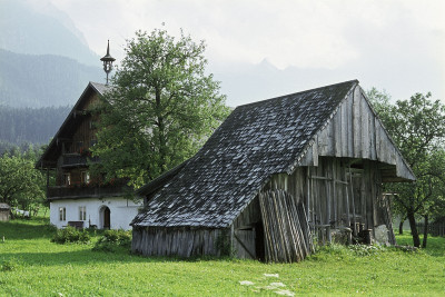 Bauernhaus in der Gegend von Abtenau, © IMAGNO/Franz Hubmann