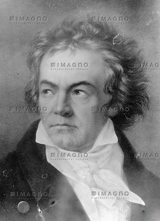 Der deutsche Komponist Ludwig van Beethoven