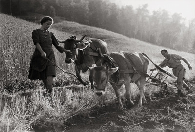 Bergbauern im Ötztal, © IMAGNO/Franz Hubmann