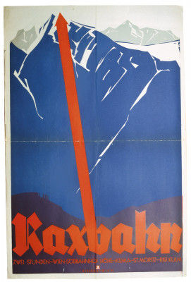 Plakat: Raxbahn, © IMAGNO/Austrian Archives