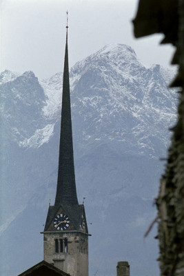 Der Turm der Bischofshofener Liebfrauenkirche, © IMAGNO/Franz Hubmann