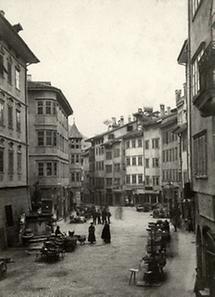 Marktplatz in Bozen