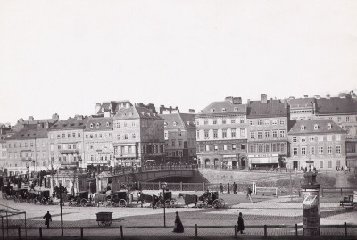 Häusergruppe bei der Marienbrücke, © IMAGNO/Austrian Archives