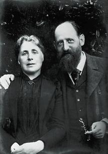 Josef Breuer mit seiner Frau