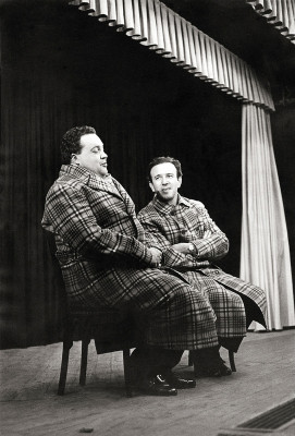 Helmut Qualtinger und Gerhard Bronner, © IMAGNO/ÖNB/Harry Weber