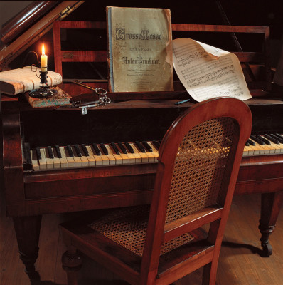 Bruckner-Zimmer im Stift St. Florian, © IMAGNO/Gerhard Trumler