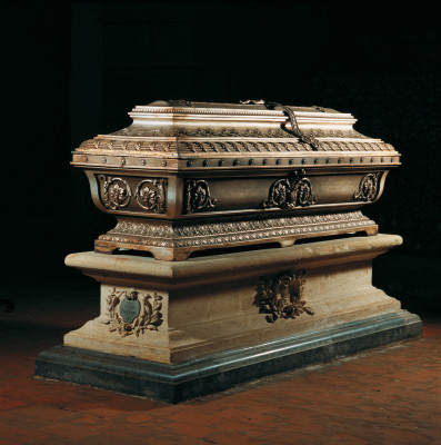 Sarkophag von Anton Bruckner, © IMAGNO/Gerhard Trumler