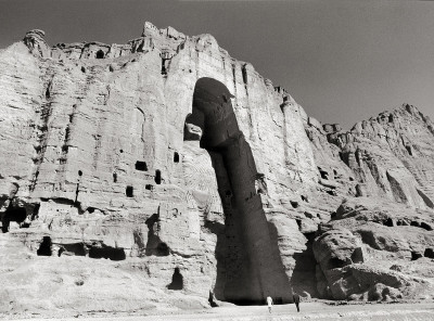 Buddha-Statue von Bamiyan in Zentralafghanistan, © ÖNB/Harry Weber