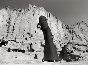 Buddha-Statue von Bamiyan in Zentralafghanistan