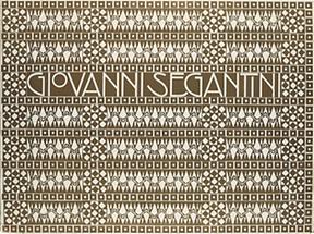 Bucheinband für Giovanni  Segantini