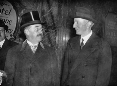 Karl Buresch und Georg Frankenstein, © IMAGNO/Austrian Archives (S)