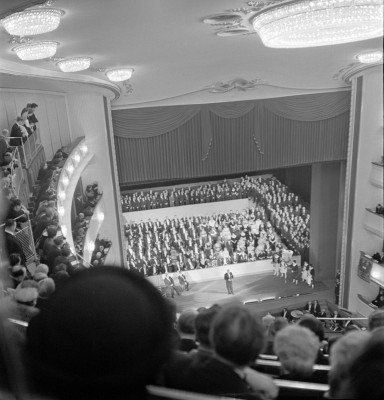 Staatsakt zur Wiedereröffnung des Bugtheaters, © IMAGNO/Barbara Pflaum