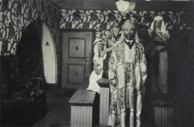Gustav Klimt als Teilnehmer eines Künstlerfestes, © IMAGNO/Austrian Archives