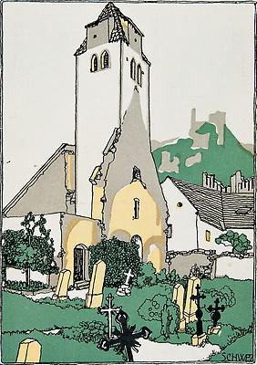 Alter Kirchturm von Dürnstein, © IMAGNO/Austrian Archives