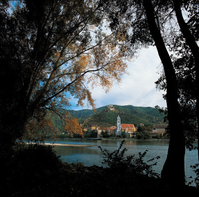 Dürnstein mit Stiftskirche, © IMAGNO/Gerhard Trumler