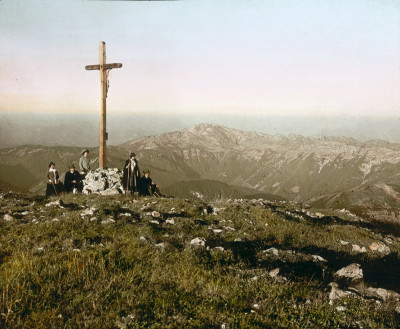 Blick vom Gipfel des Ötschers auf den Dürrenstein, © IMAGNO/Öst. Volkshochschularchiv