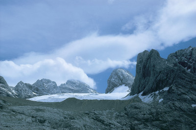 Der Dachstein mit dem Gosaugletscher, Oberösterreich, © IMAGNO/Gerhard Trumler