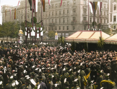 Enthüllung des Deutschmeisterdenkmals, © IMAGNO/Öst. Volkshochschularchiv