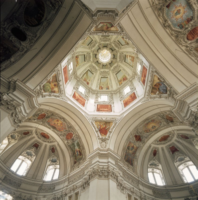 Kuppel des Salzburger Domes, © IMAGNO/Franz Hubmann