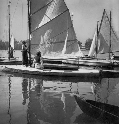 Segelboote auf der Alten Donau, © IMAGNO/Austrian Archives