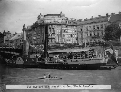 Historische Donaufahrt der Maria Anna, © IMAGNO/Austrian Archives (S)