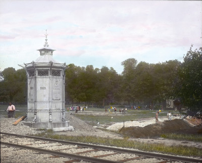 Spielwiese beim Gaswerksteg im Prater, © IMAGNO/Öst. Volkshochschularchiv