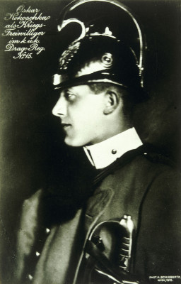 Oskar Kokoschka als Kriegsfreiwilliger, © IMAGNO/Austrian Archives