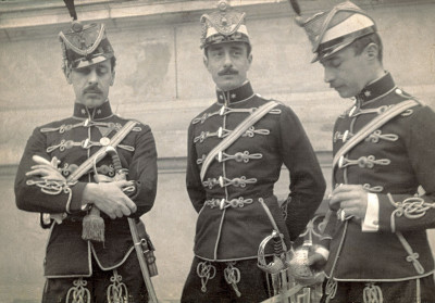 Drei Männer in Uniform, © IMAGNO/Austrian Archives
