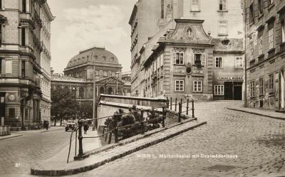 Dreimäderlhaus und Wiener Universität, © IMAGNO/Austrian Archives