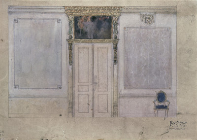 Entwurf für eine Wand des Palais Dumba, © IMAGNO/Austrian Archives