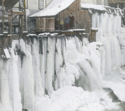 Strenger Winter in Ebensee, © IMAGNO/Öst. Volkshochschularchiv
