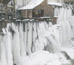 Strenger Winter in Ebensee