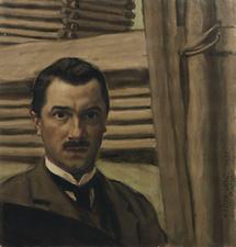 Albin Egger-Lienz: Selbstbildnis (1)