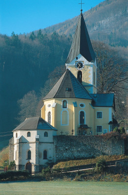 Die Pfarrkirche Leonstein, © IMAGNO/Gerhard Trumler