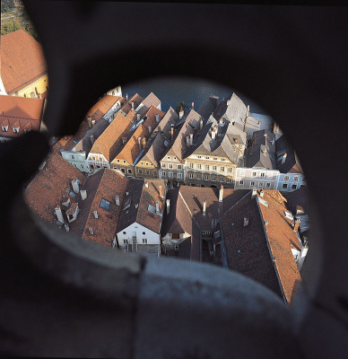 Blick aus der Stadtpfarrkirche, © IMAGNO/Gerhard Trumler