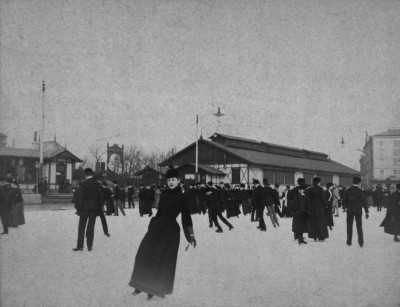 Am Wiener Eislaufverein am Heumarkt, © IMAGNO/Austrian Archives