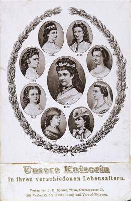 Kaiserin Elisabeth in ihren verschiedenen Lebensaltern, © IMAGNO/ÖNB