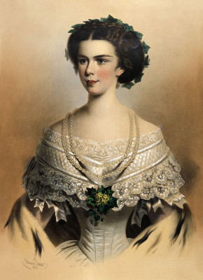 Die junge Kaiserin Elisabeth von Österreich, © IMAGNO/ÖNB
