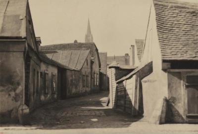 Häuserzeile in der Knappengasse in Erdberg, © IMAGNO/Sammlung Hubmann