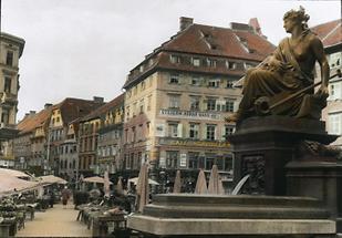 Der Hauptplatz in Graz