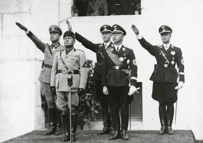 Heinrich Himmler und Benito Mussolini, © IMAGNO/Austrian Archives (S)